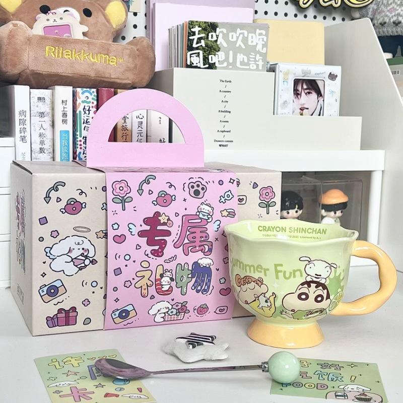 Cup Ceramic Mug Breakfast Coffee Cup Birthday Gift Souvenir Girls Water Cup High Value
