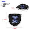 AABIT1 Car Stickers New Metal Shield Sticker Car Trunk Window Side Emblem Decorative Badge Decal For Volkswagen VW Scirocco GOLF MK6