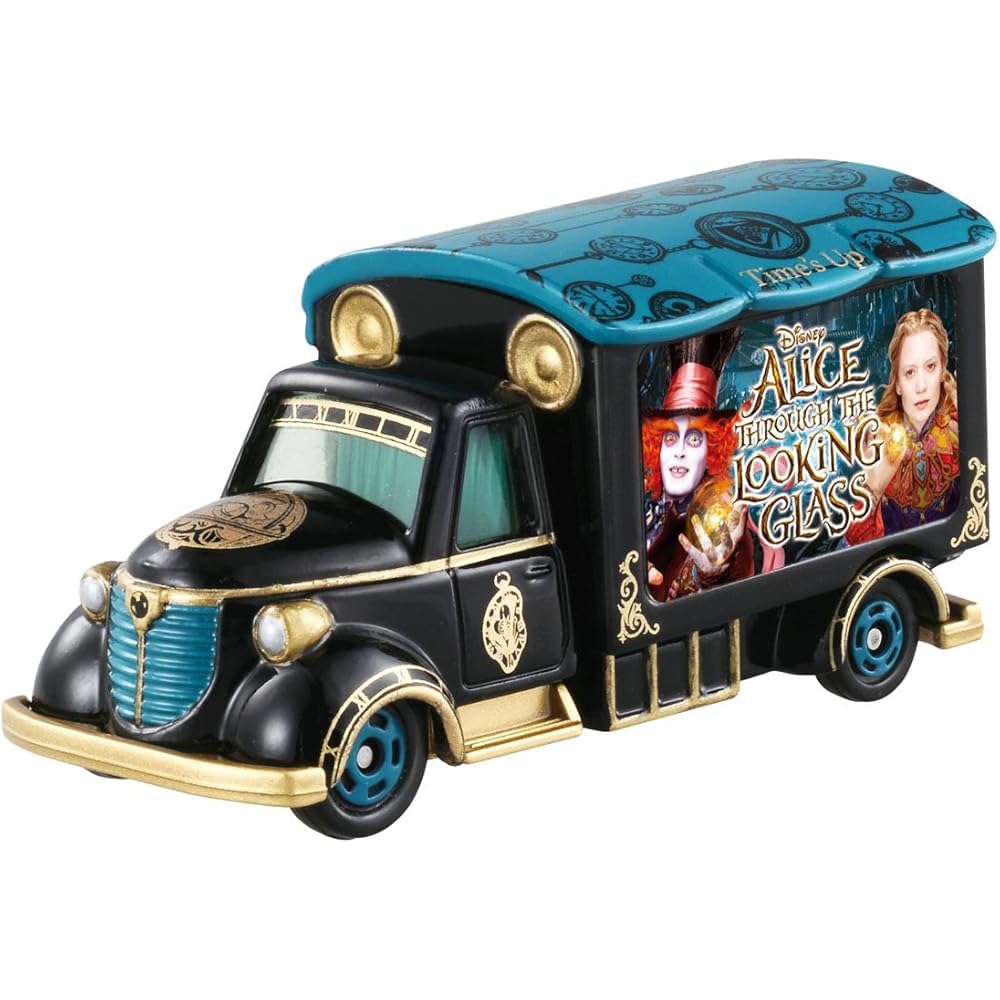 Tomica Disney Motors Goody Carry Alice in Wonderland Time Travel Toy Vehicle
