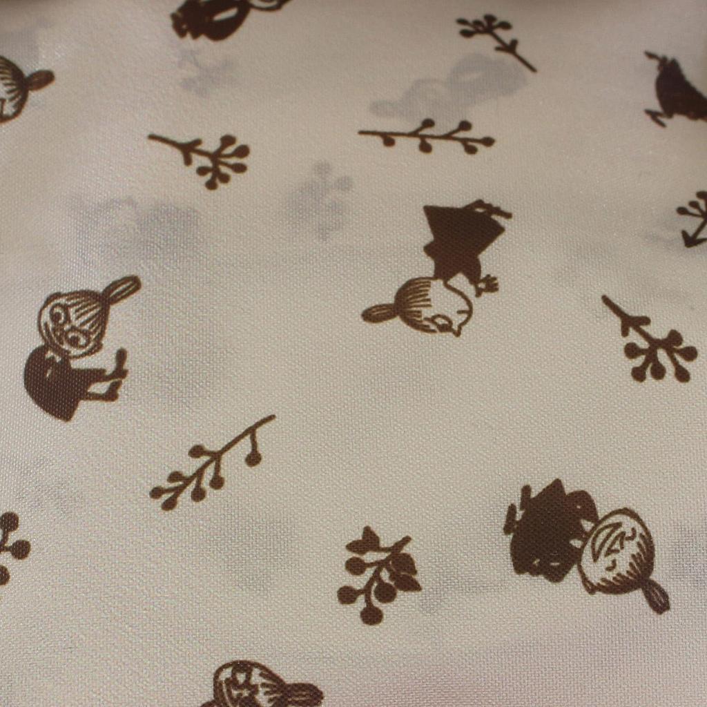 Hapitas MC16 Moomin Little My Tote Bag with Wide Denim Blue 2-Way Gusset, Women's,