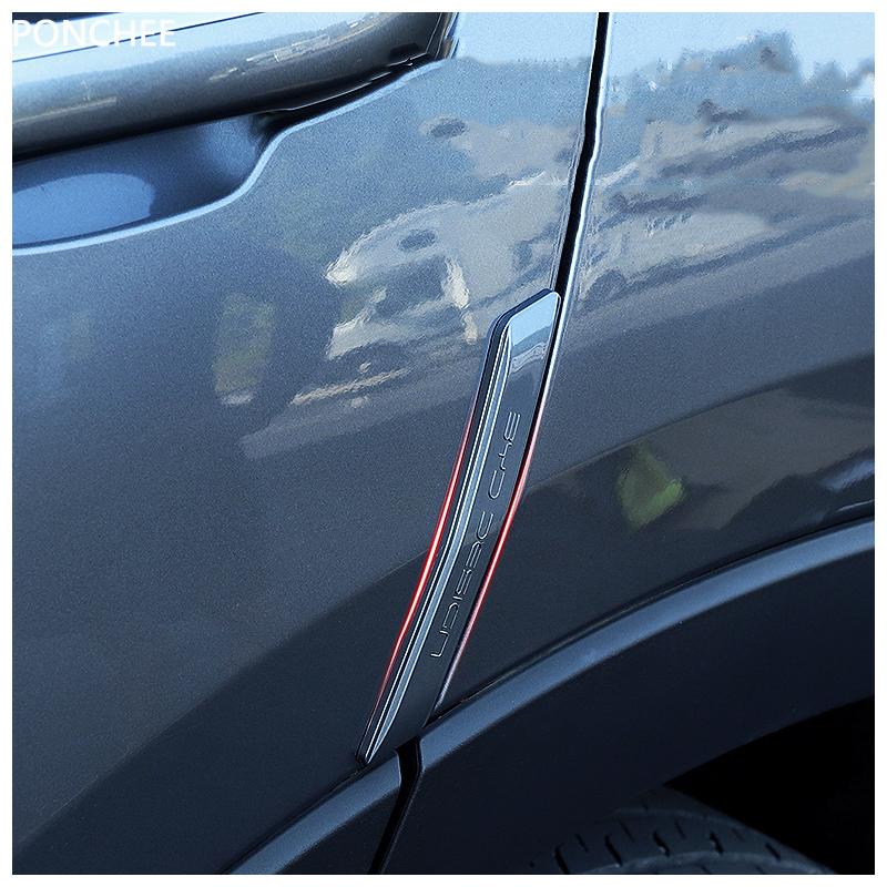 For BYD SONG PLUS Pro Car Door Bumper Strip Border Wipe Sticker Door Protection Sticker Car Exterior Modification Parts