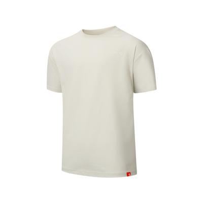 SAUCONY Natürliches Echo Mode Bequem Vielseitig Kurzarm T-Shirt Unisex Oberteile Off-Weiß SA3259ST42O-WT048