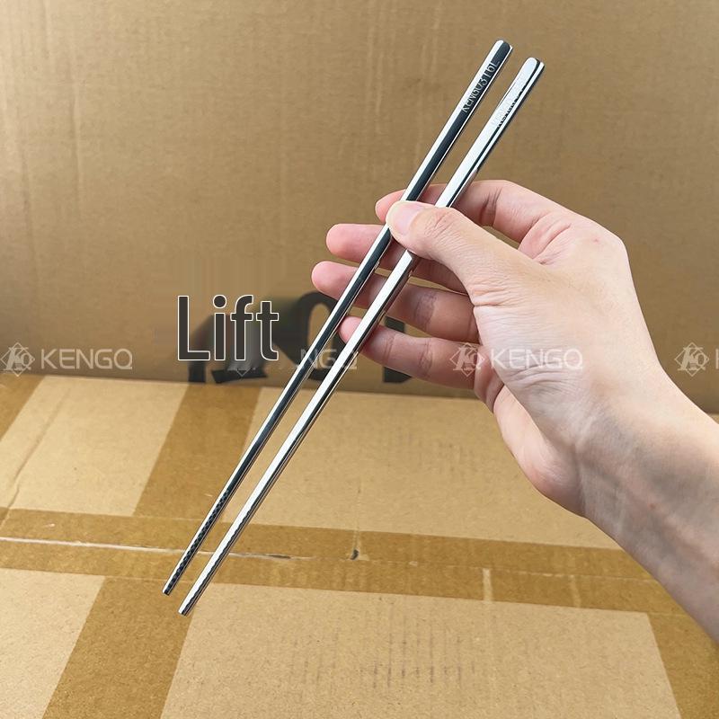 316 Stainless Steel Chopsticks & Spoon Set with Portable Storage Box for Students & Kids