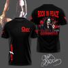 Ozzy Osbourne Vintage 3D Print T Shirt Heavy Metal Rock Singer Memorial Portrait Graphic Short Sleeve Streetwear Tops Fashion