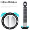 45W White Household Timed Vertical Fan Detachable Low Noise Air Conditioning Fan for Cleaning Wide Angle Air Supply Bladeless Electric Fan