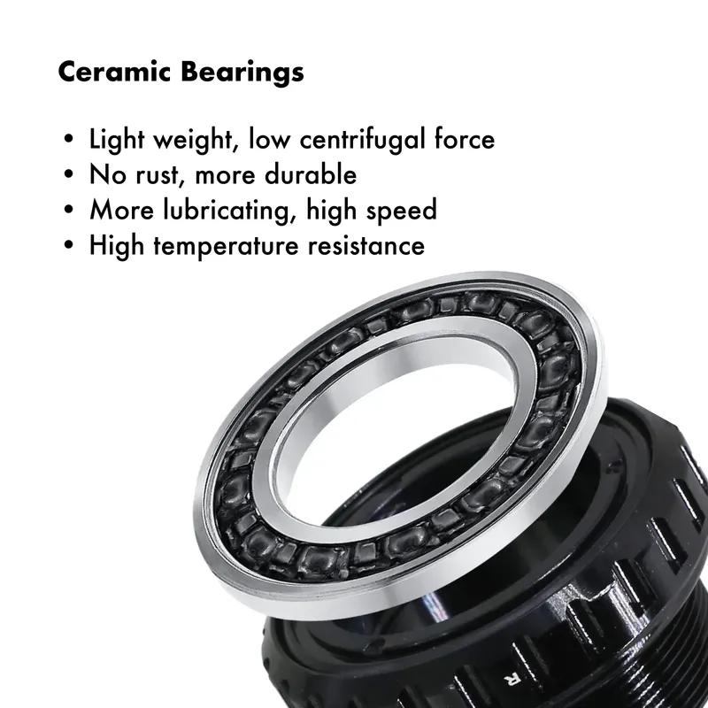 DJC DUB Bottom Bracket 29mm BSA English Threaded BB for SRAM DUB 68/73mm MTB Road Bike Ceramic Steel Bearing 28.99mm Spindle