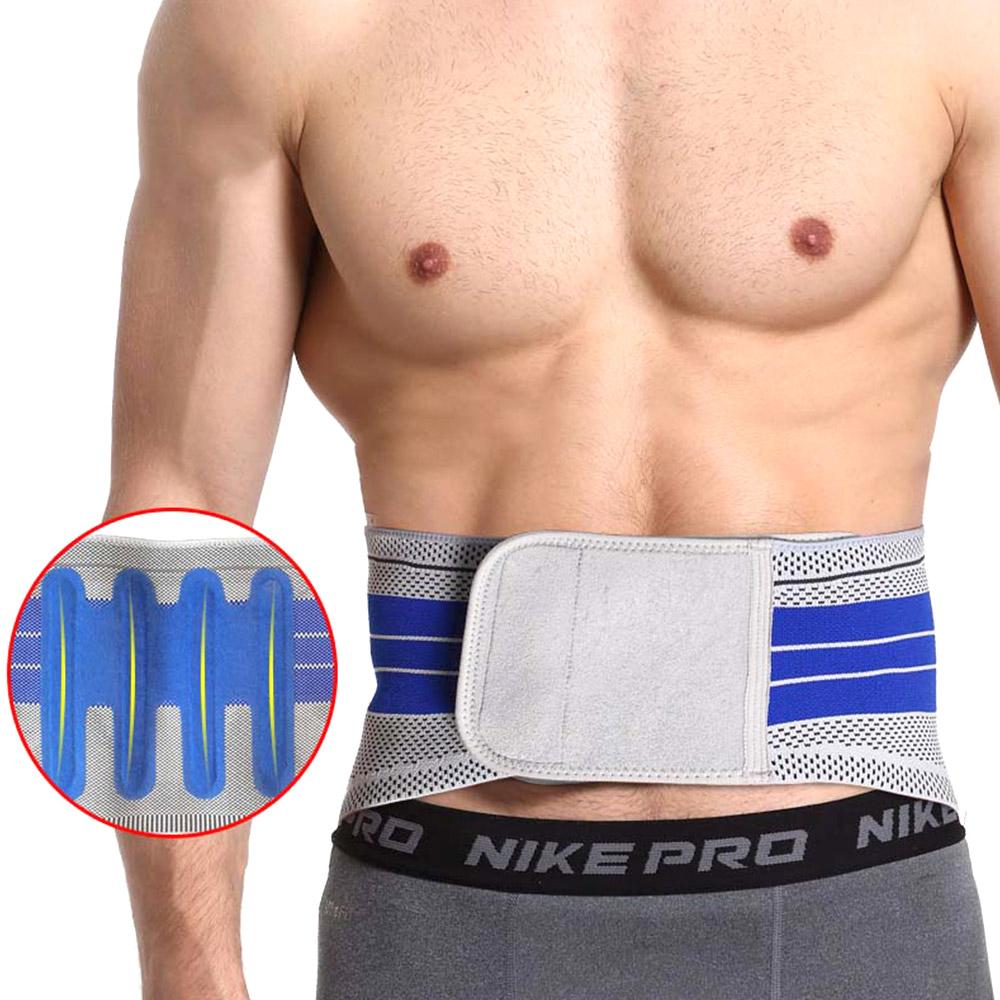 Sport Adjustable Belly Fat Burner Waist Training Weight Loss Sweat Waist Trimmer Belt S серый