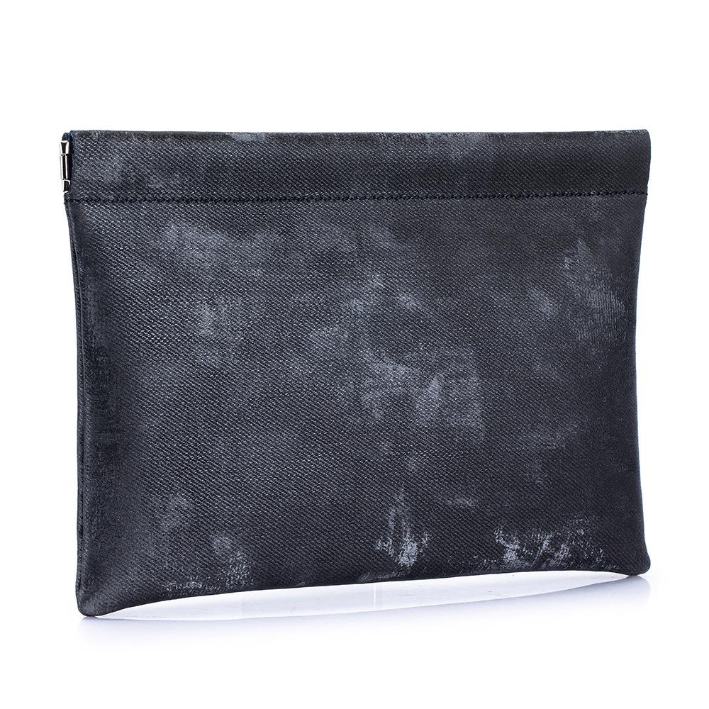 

New Chinese storage bag, national style satin cowhide shrapnel change bag, new high-end fashion mobile phone bag for women чёрный