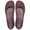 Crocs Comfortable, Lightweight, Versatile Flat Casual Shoes Brooklyn Flats Women's 'Dark Cherry'