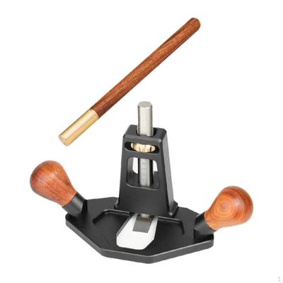 Woodworking Hand Router Plane Kit Chamfer Sturdy for Joinery Depth Cutting Control