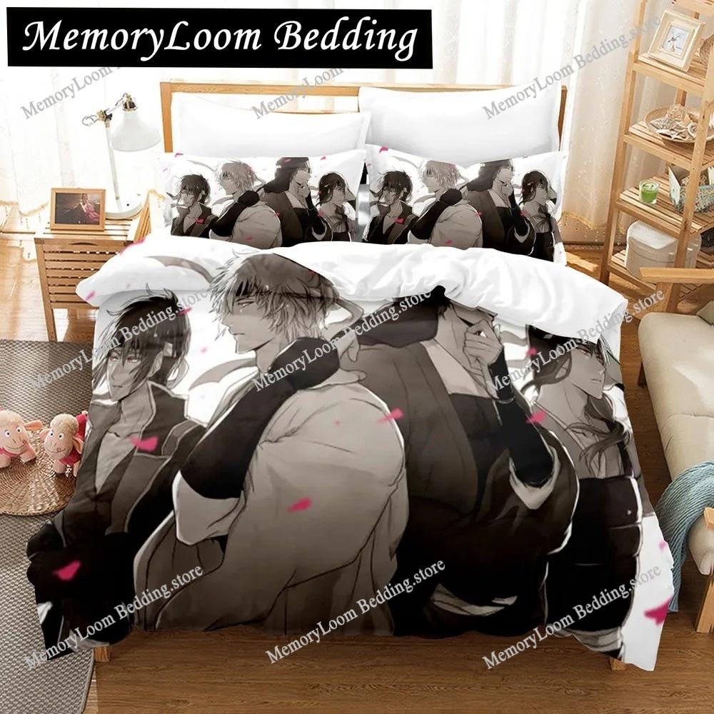 Fashion Vibrant 3D Print Anime Gintama Bedding Set Single-Twin-Full-Queen-King Size Adult Kid Bedroom Stylish Duvet Cover Sets