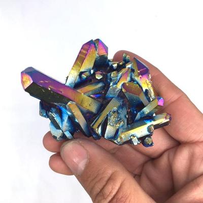 Quartz de personnalité Décoration d'intérieur Cristaux de guérison Pierre brute Meulage Ornements Pierre Reiki Spécimen Grappe de cristaux minéraux