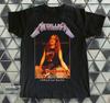 Metallica Cliff Burton Bass Legend Heavy Cotton Black Unisex T-shirt Size S-4XL Unisex T-Shirt