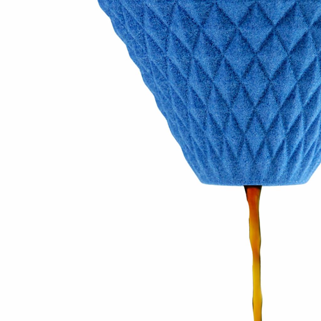 Hasami Keramik Kaffee-Filter, ekubo, 2-3 Tassen, Ultramarinblau, ek-00003, Kein Papierfilter benötigt, Leicht zu reinigen