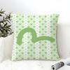 Jpop Denim EeeeeVISU Pillow Case Cotton Linen Fabric Square Zipper Pillowcase Home Decorative Living Room