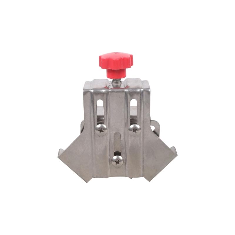 Stainless Steel 90 Degree Right Angle Clamp For Woodworking Welding And DIY Projects With Adjustable Rotating Jaw