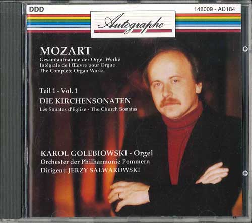 

CD KAROL GOBIOWSKI - Die Kirchensonatan 148009 ADDA 1989 Japan Classical Used
