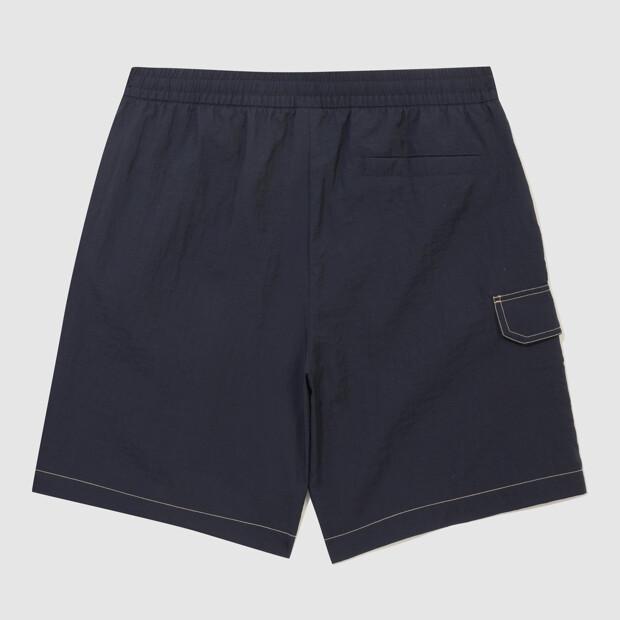 UMBRO Crispy Taslan Cargo Length Shorts Navy Ur223Chp59 (A Type)