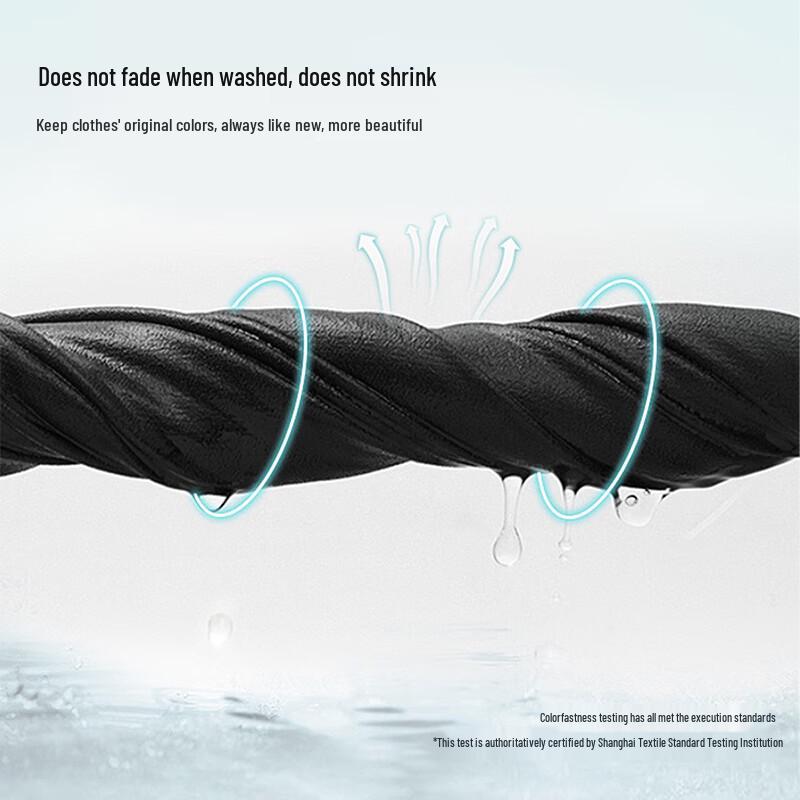 Yiershuang Men's 100% Cotton Long Sleeve Round Neck Base Layer T-Shirt