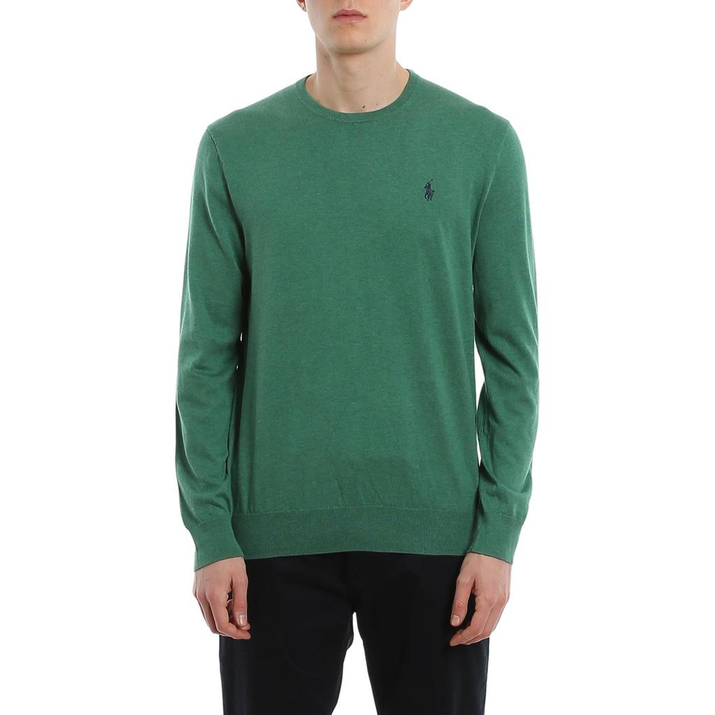 Polo Ralph Lauren Pony Logo Embroidered Crew Neck Long Sleeve Knit Sweater Men Sweater 710744679-020