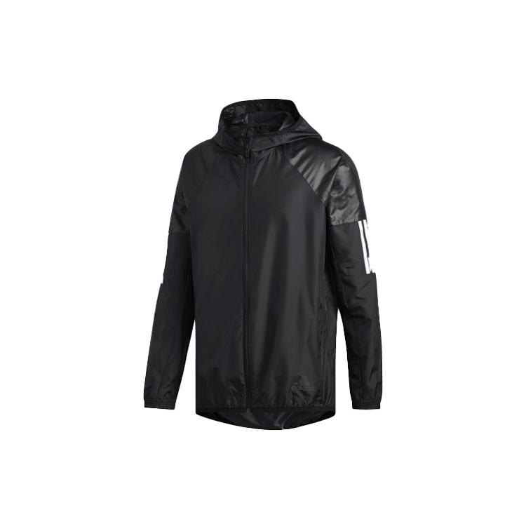 adidas Jackets Men's Black Hooded Moderate Other DU1961