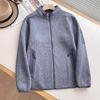 Warm Fleece Outdoor Mountain Style Stand-Up Collar Jacket for Couples