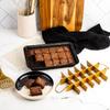 Nonstick Brownie Pan Set 3 Piece Baking Pan with Removable Divider Snap On Lid Perfect Portions Easy Baking and Storage