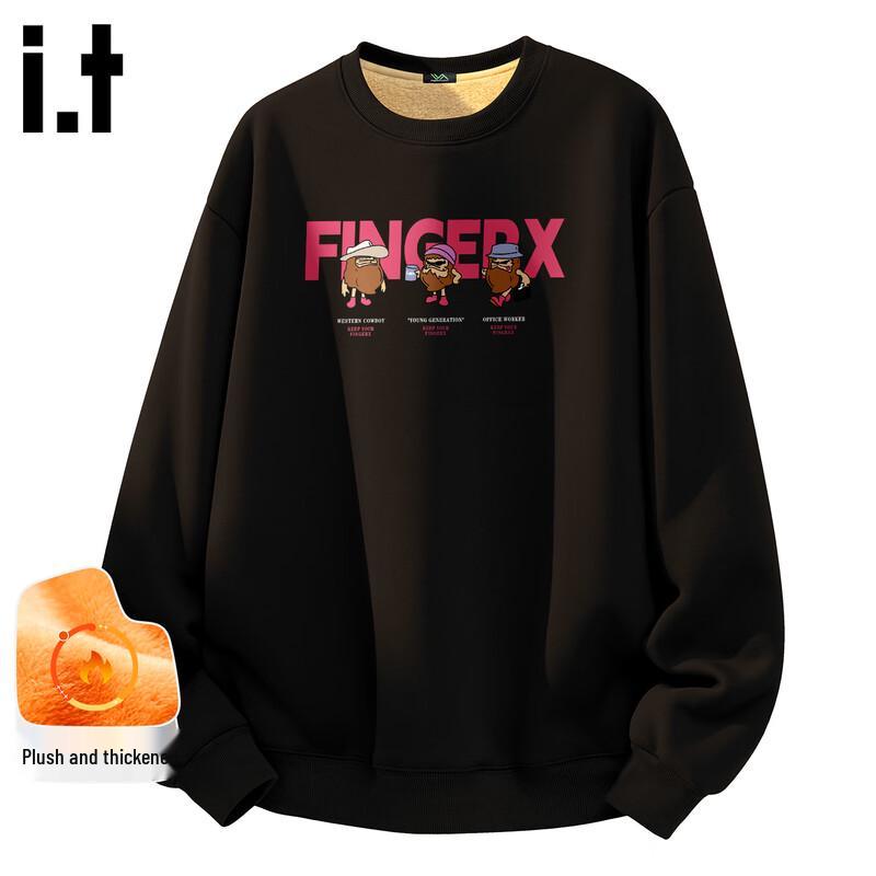 Fingercroxx IT Unisex Thickened Fleece-Lined Sweatshirt