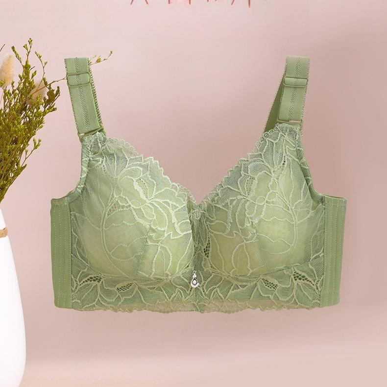 Undergarments for Women Thin Frameless Bra Breathable Bra with Top Support Adjustable Bra with Breast Retraction and Anti-sagging Bra