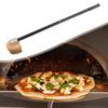 Pizza Oven Brush Copper Brush Pizza Oven Accessories Grill Cleaning Kitchens Long Handle BBQ Pizza Stone Brush Cleaning Tools