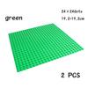 Non-Toxic 24X24 20X20 Dots Classic 2Pcs Base Plates Blocks Small Size Diy Bricks Baseplates Abs Plastic Assembly Plate Blocks For Children