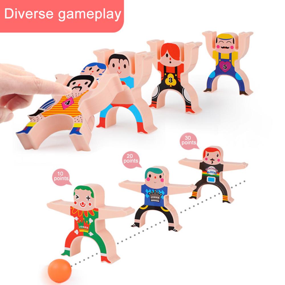 Children Balancing Games DIY Puzzle Balance Stacking Toys Early Educational Interactive Parent Child Games