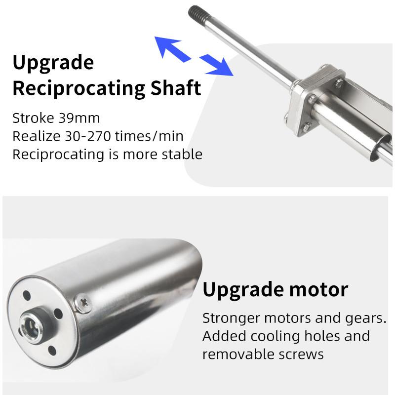 Mini Attuatore Lineare a Corsa 39mm 24V Motore a Meccanismo Alternativo Regolabile Attuatore Lineare Alternativo Staffa di Alimentazione