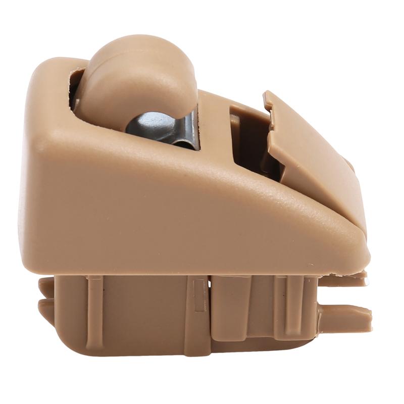 N61R-Car Retainer Sunvisor Clip Sun Visor Clip Bracket 971857561 For Porsche Panamera 2016- Beige