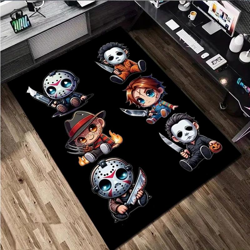Horror Characters Home Decorative Rugs Office Carpets Room Mats Computer Chair Rug Festival Gifts