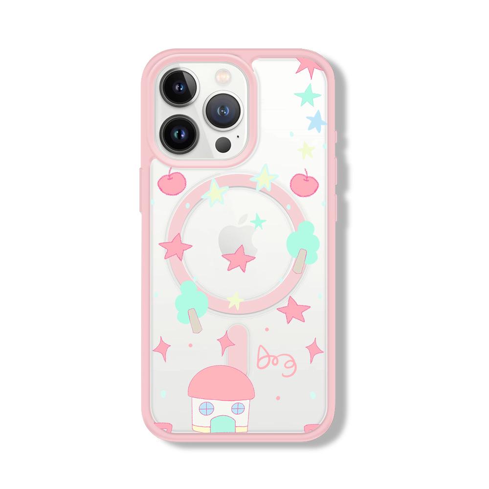 Zhitai Magnetic Frosted Case for iPhone Series (11-15 Pro Max)