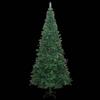 VidaXL Arbre de Noël artificiel avec LED et boules L 240 cm Vert 3077663