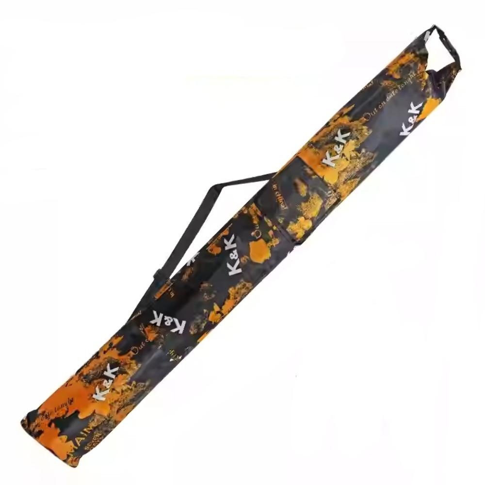 Wasserdichte Angelrutentasche Oxford-Gewebe Faltbare Angeltasche Tragbare Rutenaufbewahrungstasche Tackle-Tasche