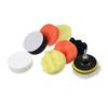 10Pcs/Set 5/6inch CarPolishing Disc Self-Adhesive Buffing Waxing Sponge Wool Wheel Polishing Pad For Car Polisher Drill Adapter