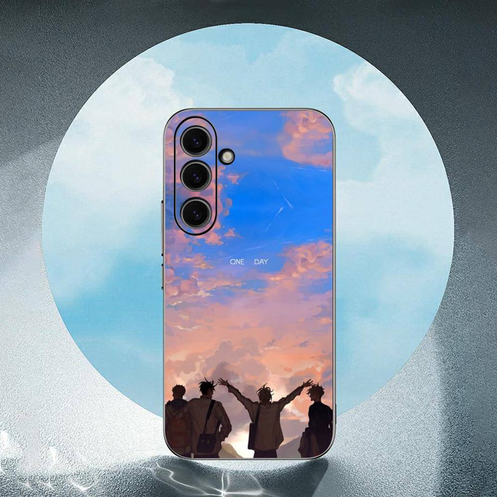 19 Days Luxury Luxury Black Phone Case For Samsung Galaxy S23 S24 S25 Ultra S22 Plus S21