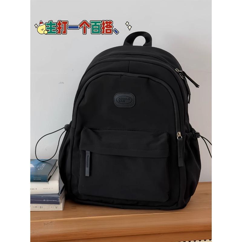 Schoolbag Female Japanese Casual ins Wind Light Commuter Travel Backpack College Student High School Student Versatile Backpack