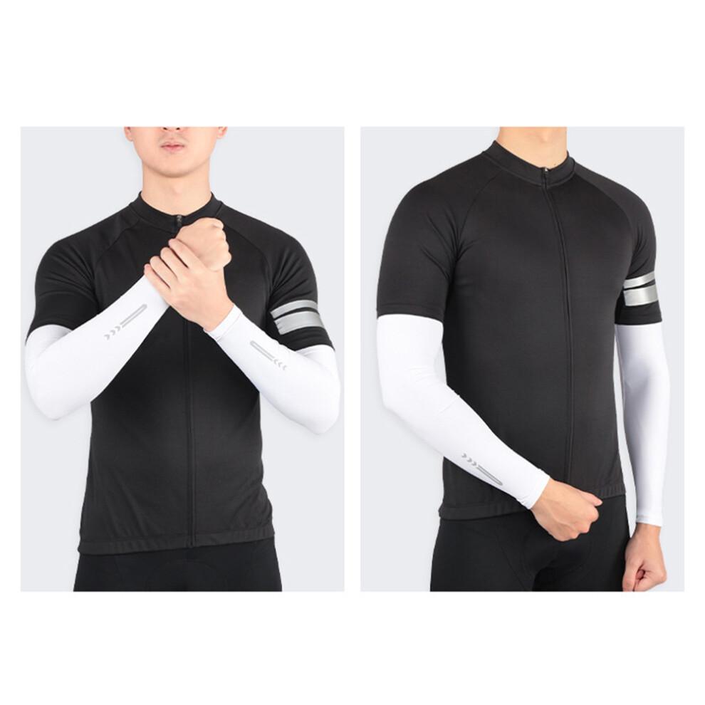 1 Pair UV Protection Cooling Arm Sleeves Sun