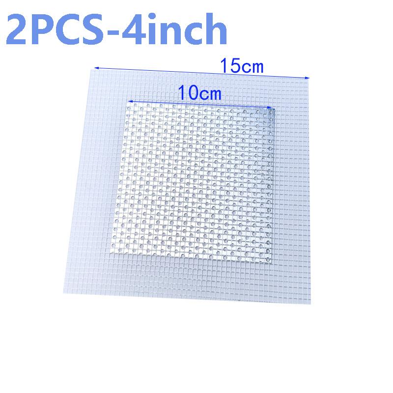 2/4pcs Wall Repair Patch, Wall Hole Repair Patch, Crack Light Hole Repair Patch Metal Repair Wallboard Material Set, Wall Repair