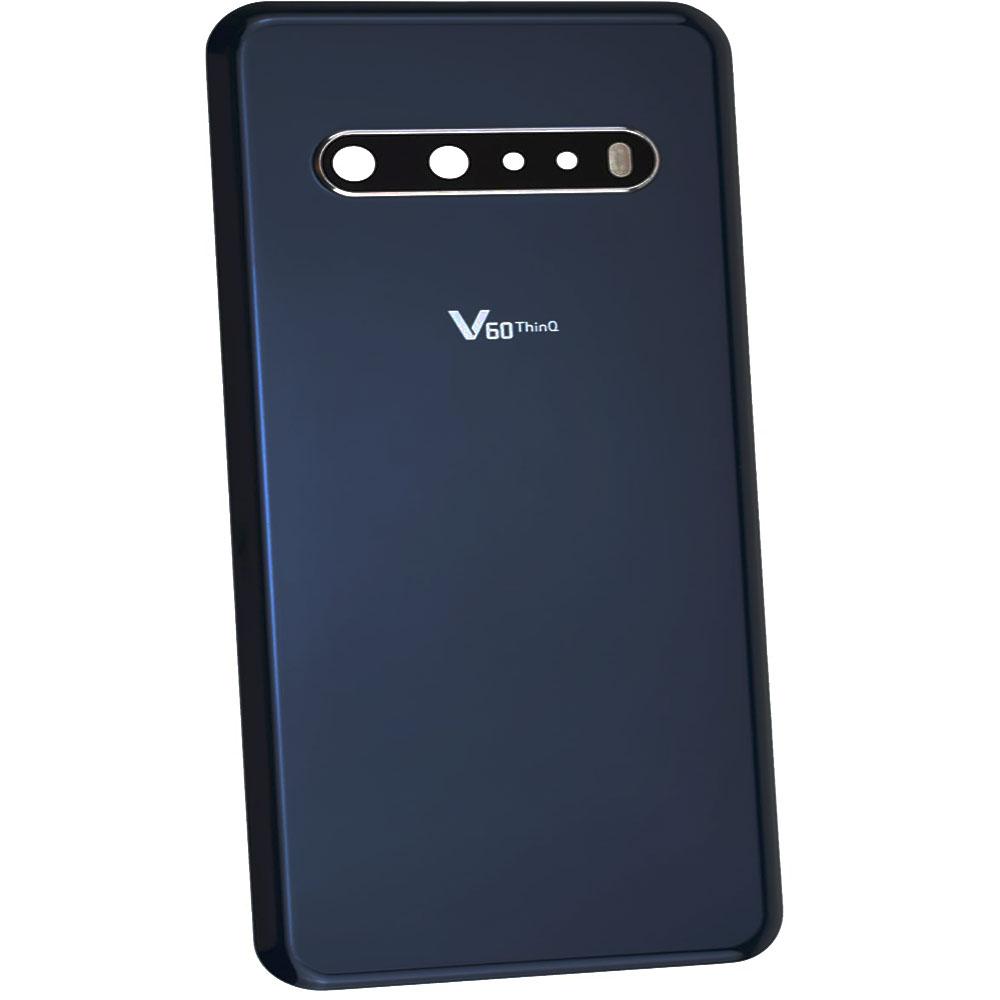 Back Cover Glass Replacement Housing with Camera Frame for LG V60 ThinQ V600 5G