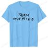 Team De La Marie Tshirt French Evjf Futur Bride Tees Girls Single Farewell Bachelorette Party Tees Bridal Wedding Party Shirt