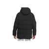 Jordan Logo Print Down Jacket With Storage Pocket Detail And Hood Men Outerwear Black DZ4552-010