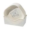 ZISIZ Cream Style Cartoon Bone Dish Set