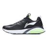 Li Ning Cloud Five V2 Non-Slip Wear-Resistant Low-Top Running Shoes Men Sneakers Black White ARSS053-2