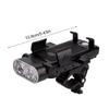 Lumière Avant de Vélo Lumière Avant LED Rechargeable Phare de Vélo 4 Modes d'Éclairage Étanche Fournitures de Vélo Lumière de Vélo avec Haut-parleur