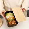 Creative Leak Proof Bento Box Heat-Resistant Bamboo Lid Lunch Box Heatable Outdoor Picnic Boxes Office School